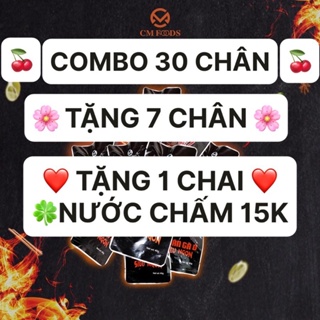 CHÂN GÀ Ủ Vị CM FOOD Chân Gà việt nam 45G- Combo 30 Tặng 7