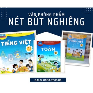 Combo toán + tiếng việt tập 1,2 lớp 1