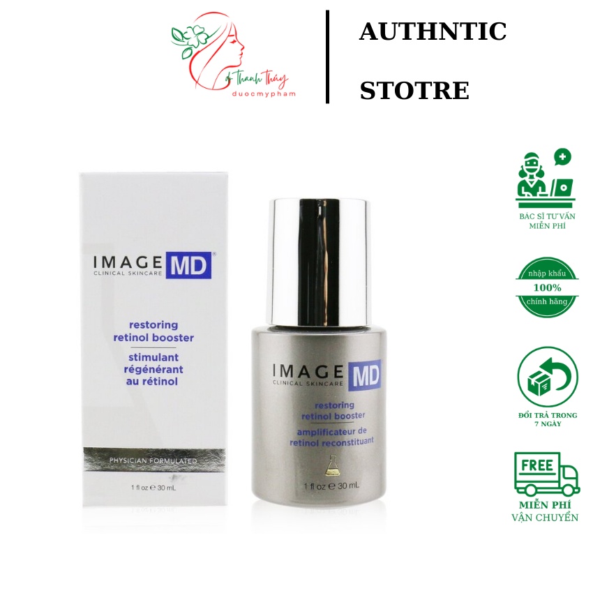 [Chính hãng]Tinh chất phục hồi và trẻ hóa da image MD restoring retinol booster 1.75 căng bóng, giảm