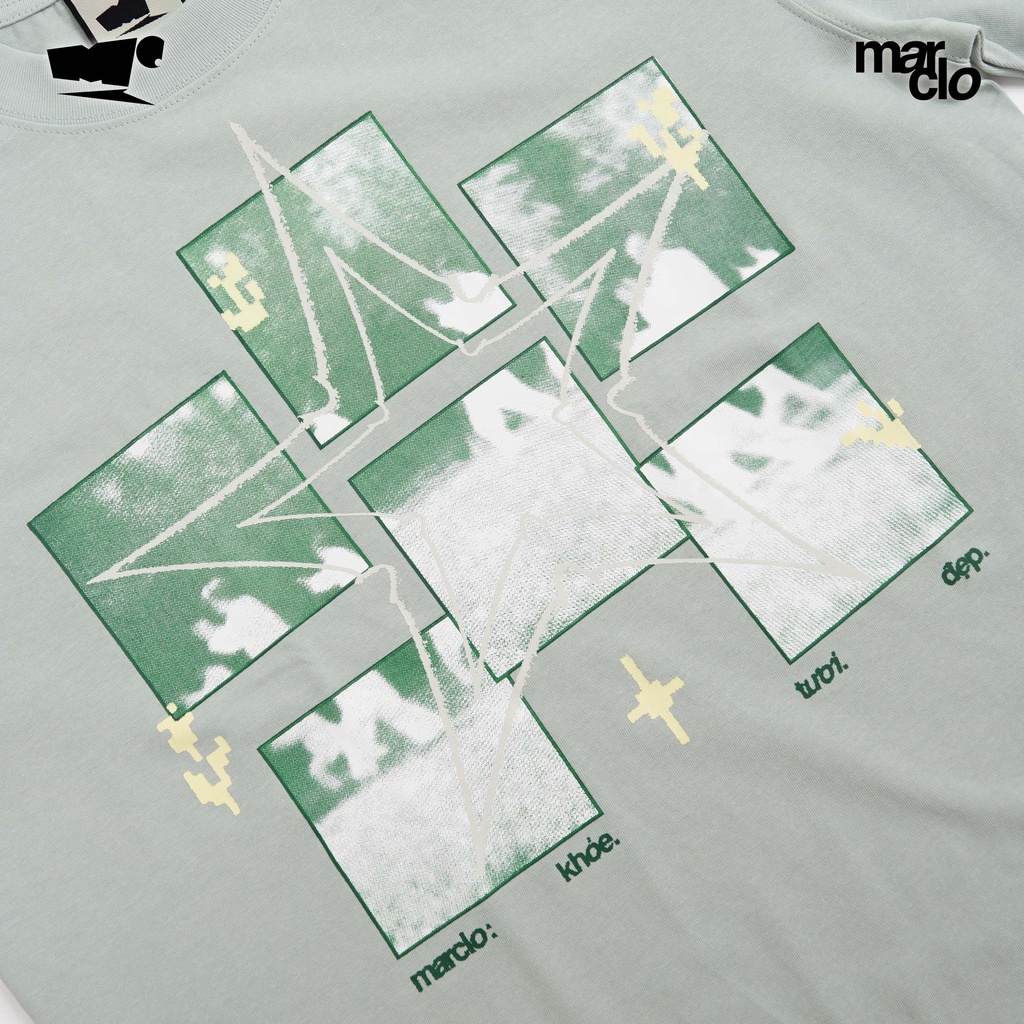 Marclo "Ayuvedic Star" - Áo Thun Boxy