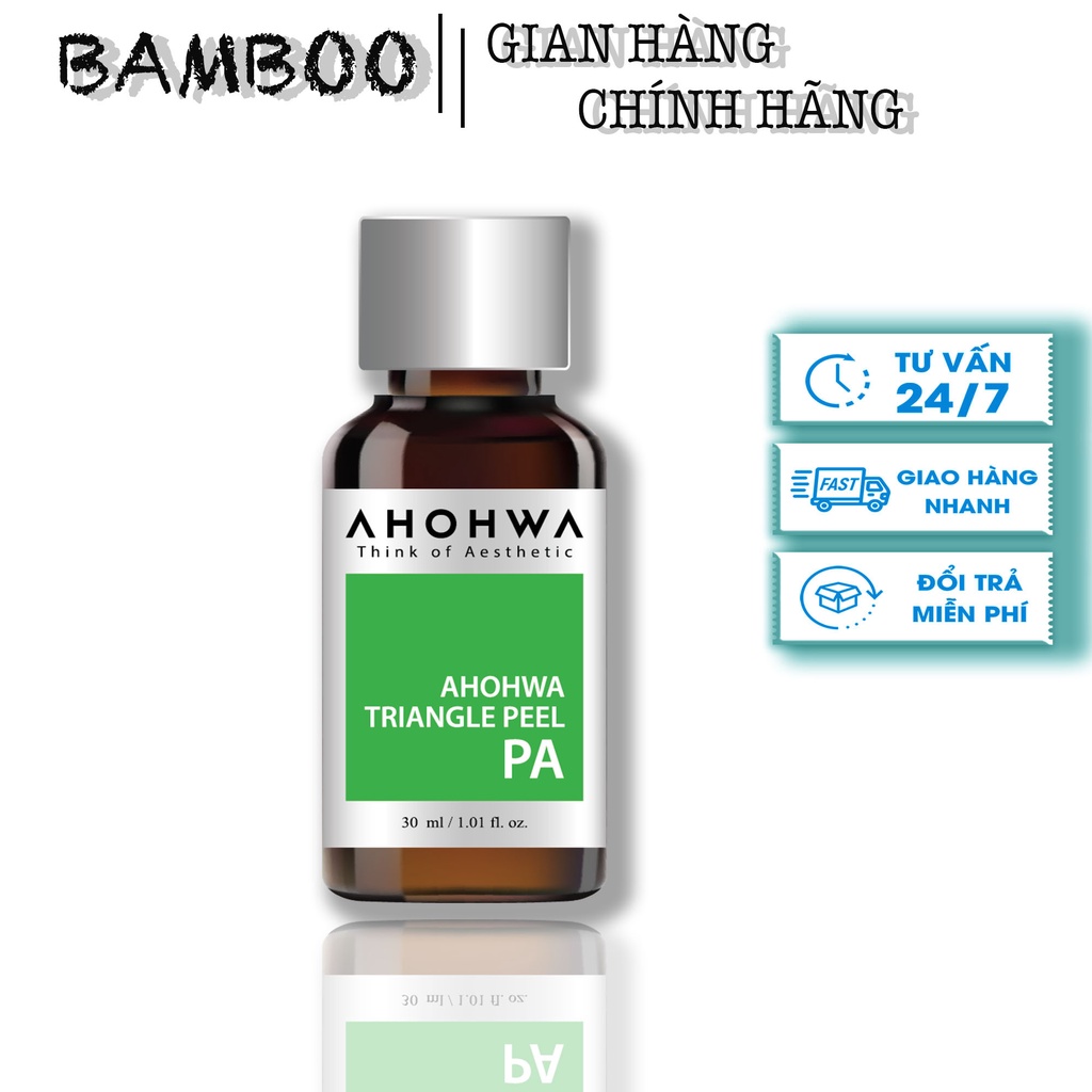 Peel Da Khô, Lão Hóa Ahohaw Triangle Peel PA cho da thường 30ml Chính hãng