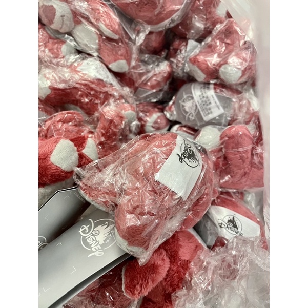 Móc khoá gấu bông Disney Toy Story gấu dâu Lotso có mùi thơm 8-10cm