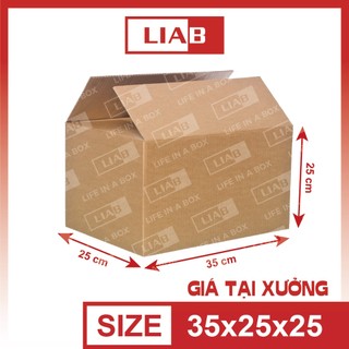 35x25x25 set 10 hộp Carton đóng gói hàng