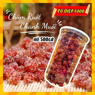 Mứt Chùm Ruột Sấy Chanh Muối 500gr [FREE SHIP] TỪ ĐƠN 50K, [Loại Đặc Biệt] Hàng ngon nhà làm