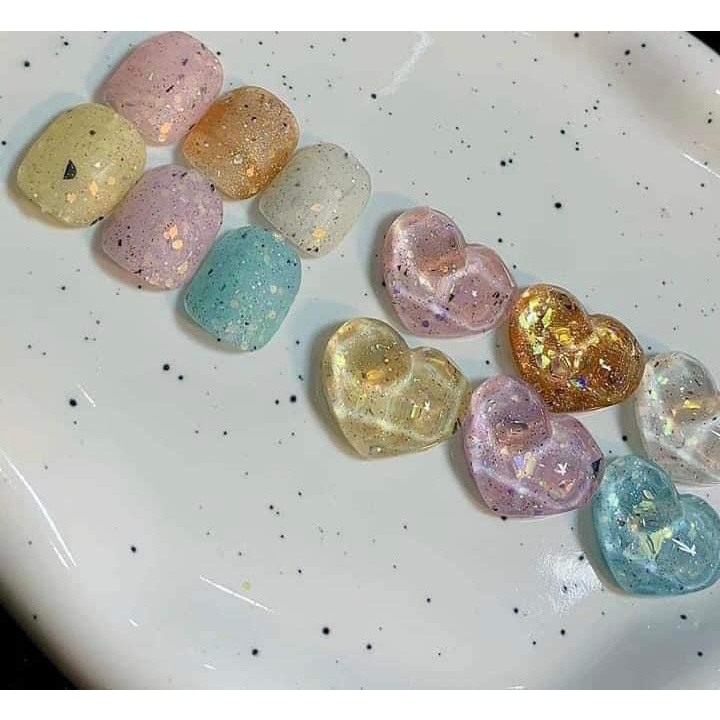 Sơn gel nhũ cát, nhũ cát siêu xinh