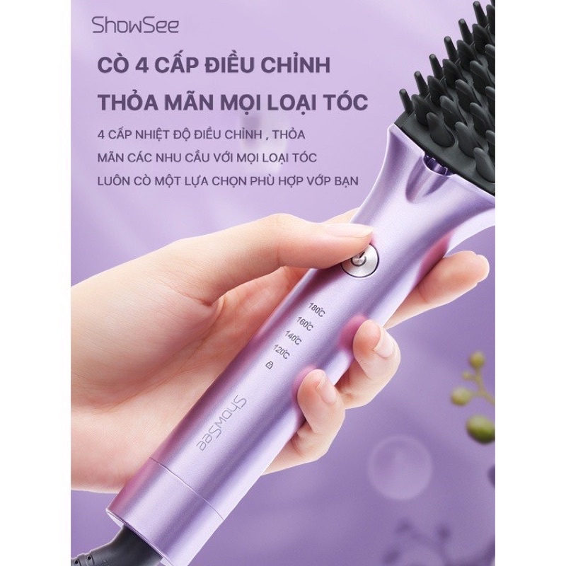 HOẢ TỐC - Lược Điện Chải Tóc Showsee E1-V (Fullbox)