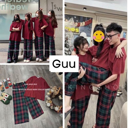 Bộ hè nữ dáng thụng hàn quốc GUU