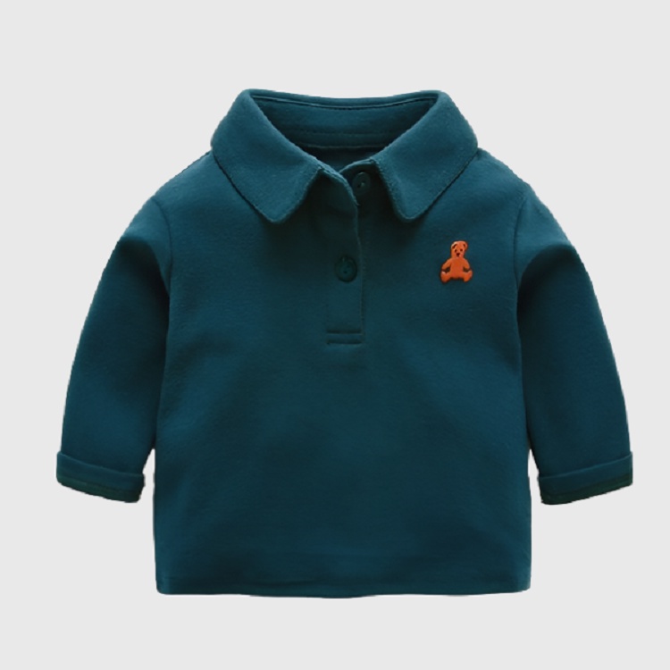 Áo polo tay dài , mẫu polo phong cách thời trang dành cho bé  từ 13- 40kg