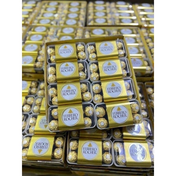 Socola Ferrero Rocher hộp 16 viên 200g của Ý hsd 7/2023 giá sỉ cực rẻ