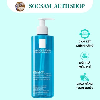 Sửa rửa mặt La Roche Posay ⚡ CAO CẤP ⚡ Sữa rửa Laroche Posay Effaclar dạng gel tạo bọt cho da dầu 400ml