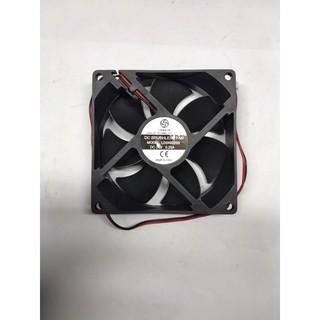 Quạt tản nhiệt 24VDC thông gió hút mùi tản nhiệt máy hàn 24V khung nhựa Dây Đồng Kích Thước 9*9