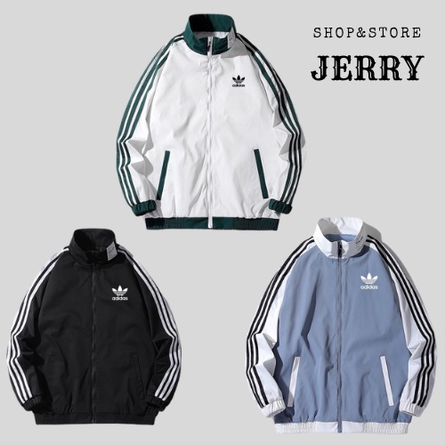 Áo khoác adidas cao cấp nam nữ ,áo khoác dù 2 lớp chống nắng vải dù xịn JERRYshop_store 801