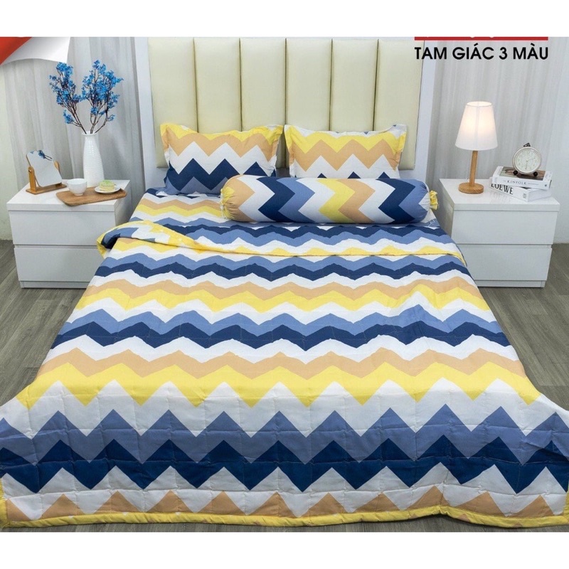 BỘ GA GỐI ,GA TRẢI GIƯỜNG POLY 1m2, 1m4 ,1m5, 1m6 , 1m8 GA GIƯỜNG KÈM 2 vỏ GỐI