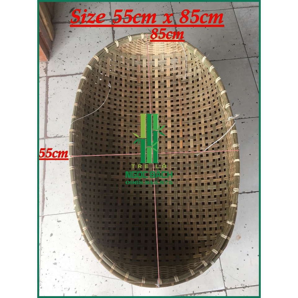 Nôi Tre Đặt Võng cho bé Size 55cm x 85cm