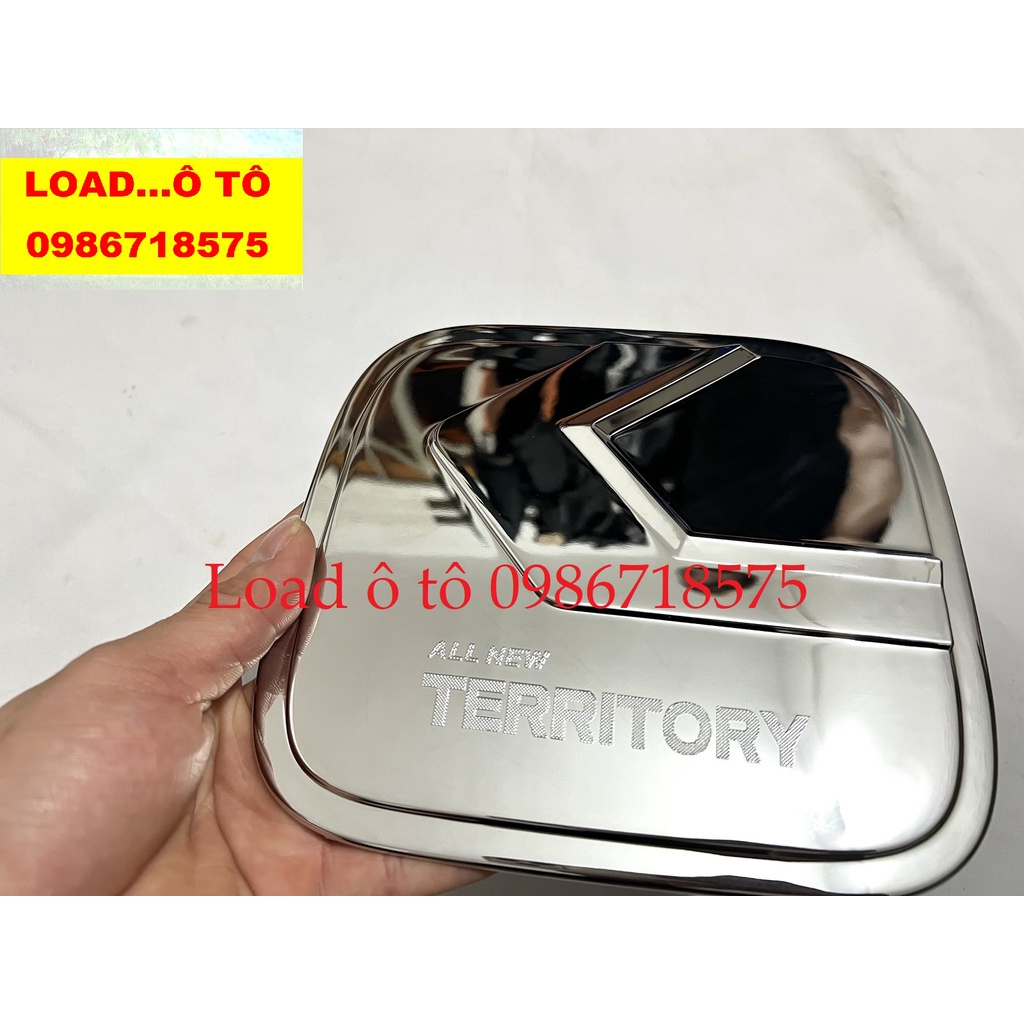 Ốp Hõm Cửa, Nắp Xăng Xe Ford Territory 2023 Mẫu Nhựa ABS Mạ Crom Sáng Bóng