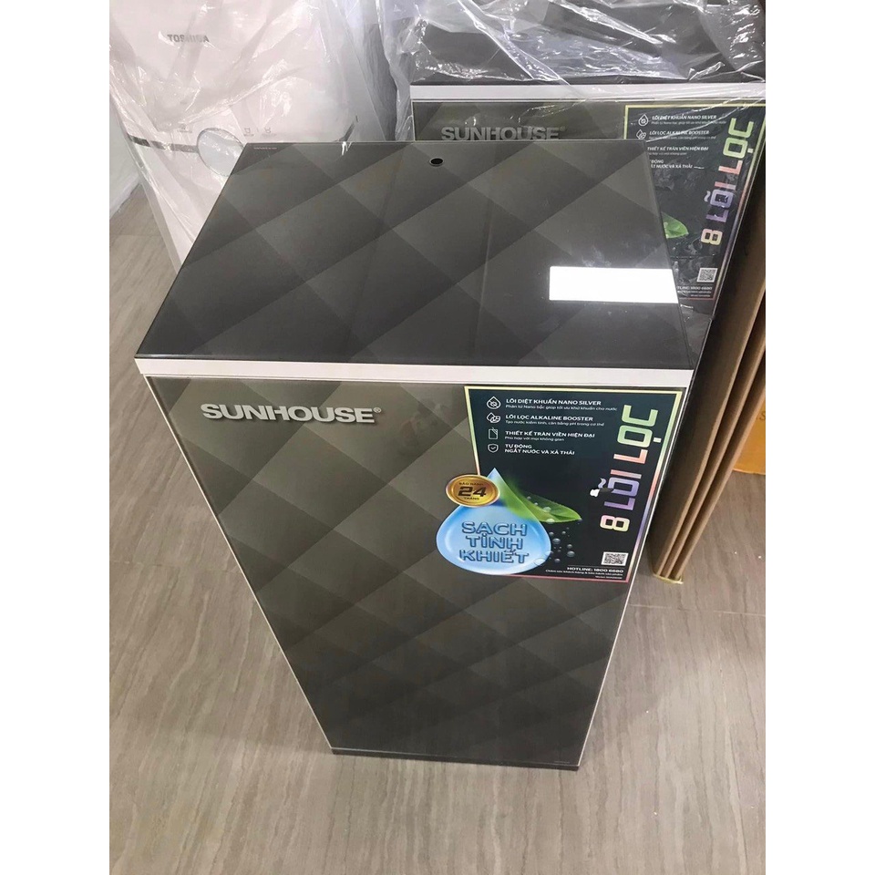 Máy lọc nước RO Sunhouse SHA8858K 8 lõi - Hàng trưng bày chính hãng