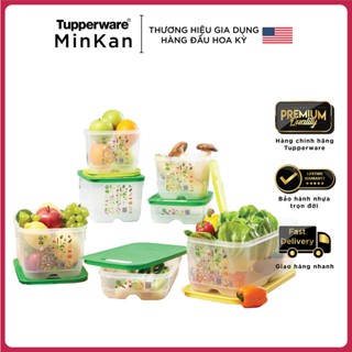 Hộp trữ mát có nút hô hấp Tupperware Ventsmart (Hộp lẻ) - Giữ rau củ quả tươi lâu hơn