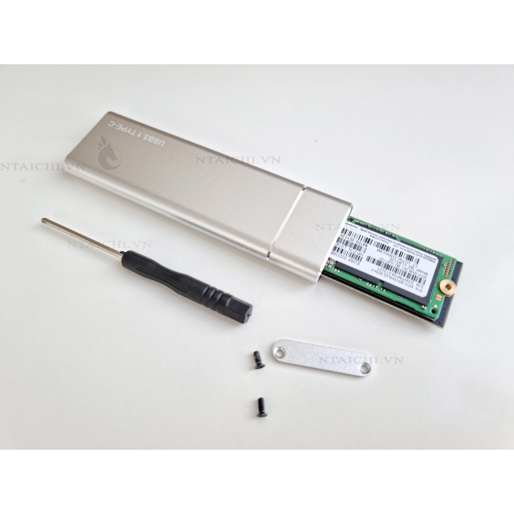 BOX Ổ CỨNG M.2 GIAO THỨC KÉP ( B+M KEY ) Dblue_Shop, Type-C , Dành Cho Ổ Cứng SSD M2 PCI NVME & SATA | BigBuy360 - bigbuy360.vn