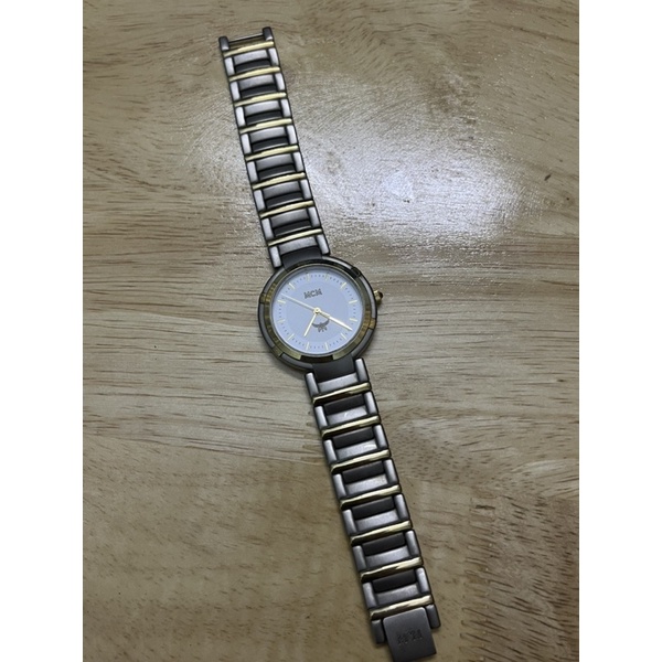 Đồng Hồ Nam Nữ MCM dây Demi Mặt tròn Thuỵ