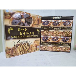 Nước đông trùng hạ thảo - tỏi đen jeong won hàn quốc 30 gói