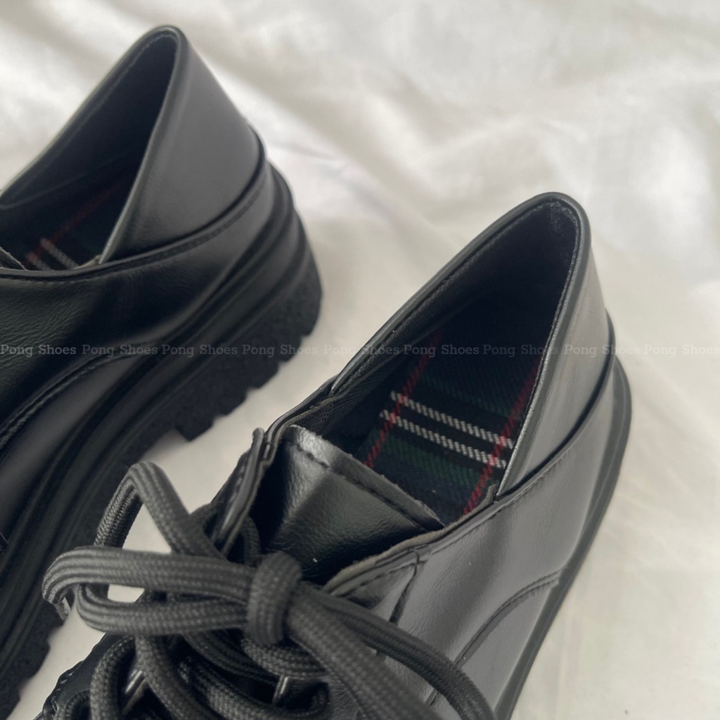 Giày Oxford Nữ PongShoes cổ thấp phong cách basic- FULL BOX - Mã 1536