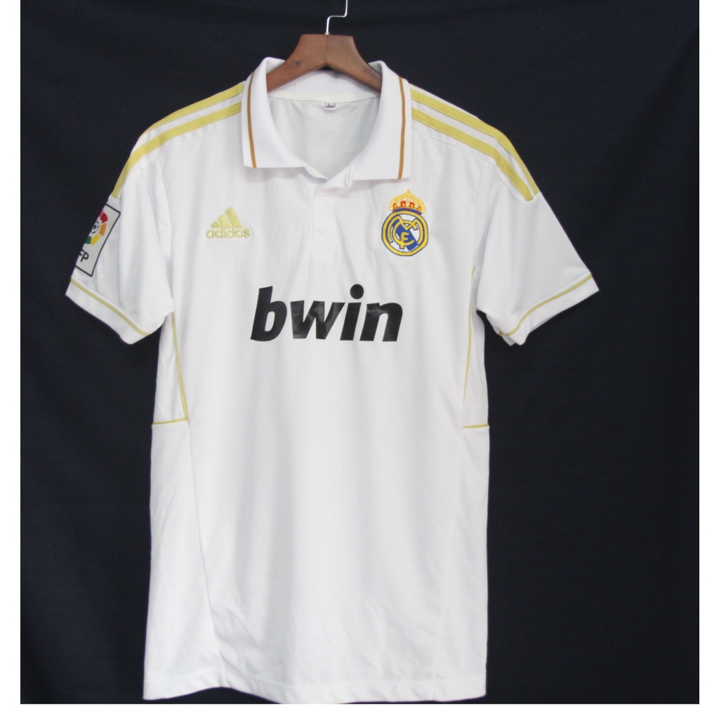 ÁO REAL MADRID TRẮNG MÙA 2012 BẢN FAN