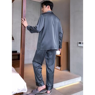 Bộ đồ pijama lụa mềm mịn thoáng mát T12