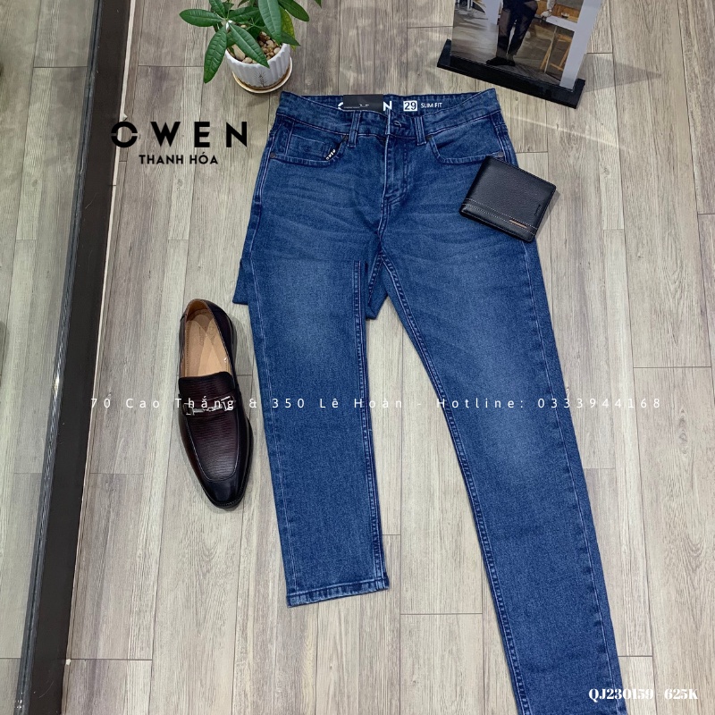 Quần Jeans dài nam Owen ( chính hãng ) - hàng mới về - QJS230159