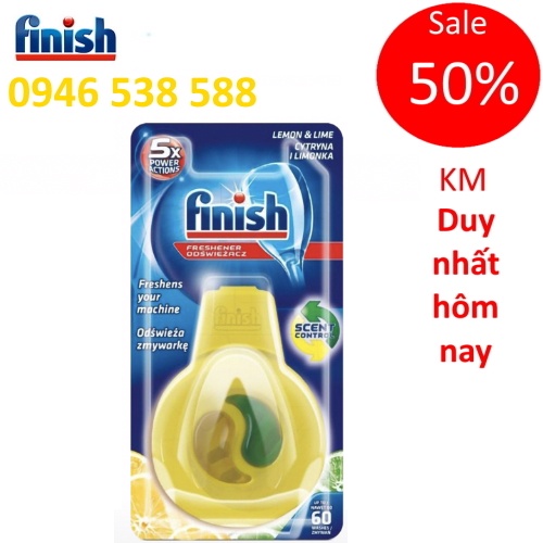 Finish Freshener Lemon And Lime - Gel finish khử mùi cho máy rửa bát