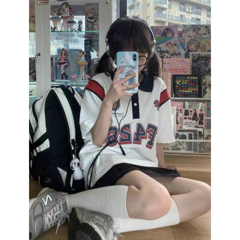 Áo Thun Nam Nữ Polo Cổ Bẻ Hàn Quốc F426 Dày Mịn Thoáng Mát Thiết Kế Thời Trang Kiểu Dáng Năng Động Trẻ Trung