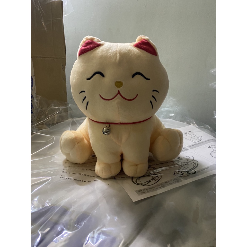 GẤU BÔNG MÈO THẦN TÀI QUÀ TẶNG SỮA NUTIFOOD