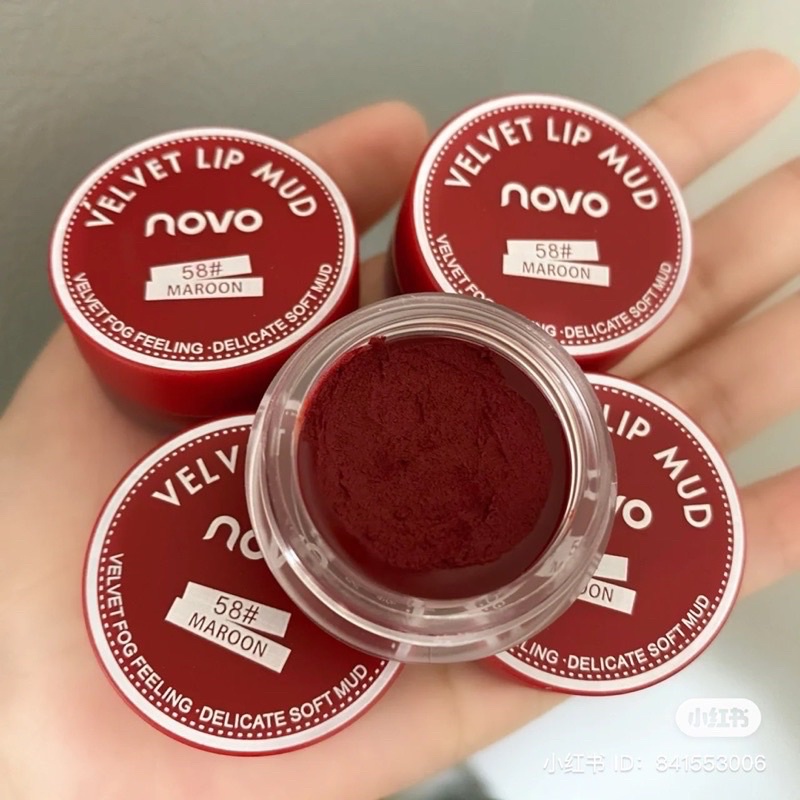 😈SĂN SALE😈Son Kem Dạng Hũ NOVO Chất Siêu Mịn - Logod.m