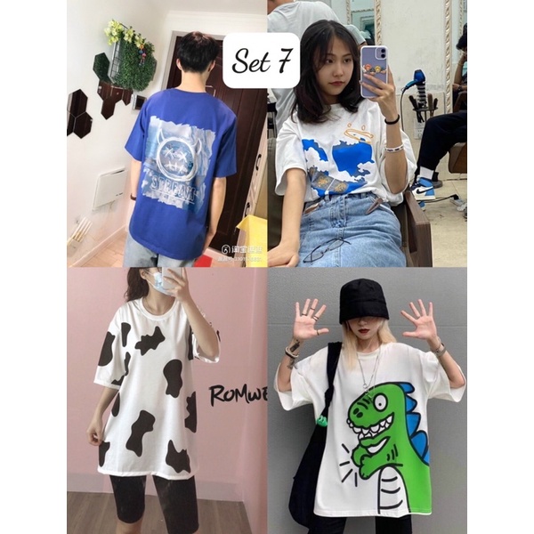 Set 4 Áo Chỉ 100k