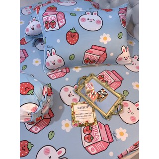 BỘ DRAP THUN SIÊU LẠNH LỤA LATICO THÁI LAN CAO CẤP MỚI (ÔM KHOÁ KÉO)