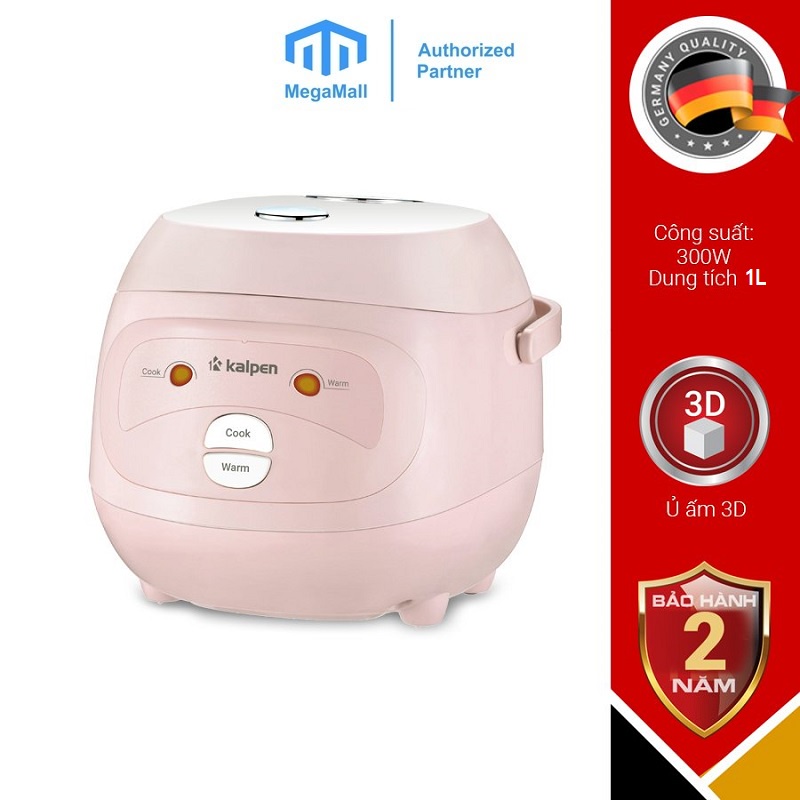 Nồi cơm điện cao cấp Kalpen R1 dung tích 1L 300W - Bảo hành 24 tháng