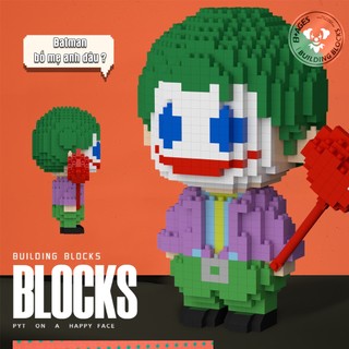 Mô hình lắp ráp gã hề joker, chú hề và các bạn