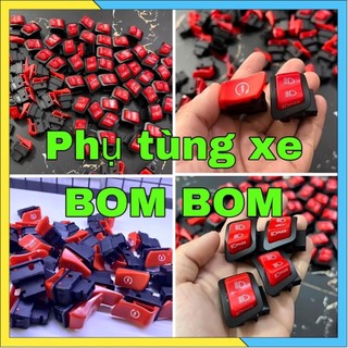 Nút công tắc honda màu đỏ passing, nút đề, tắt máy