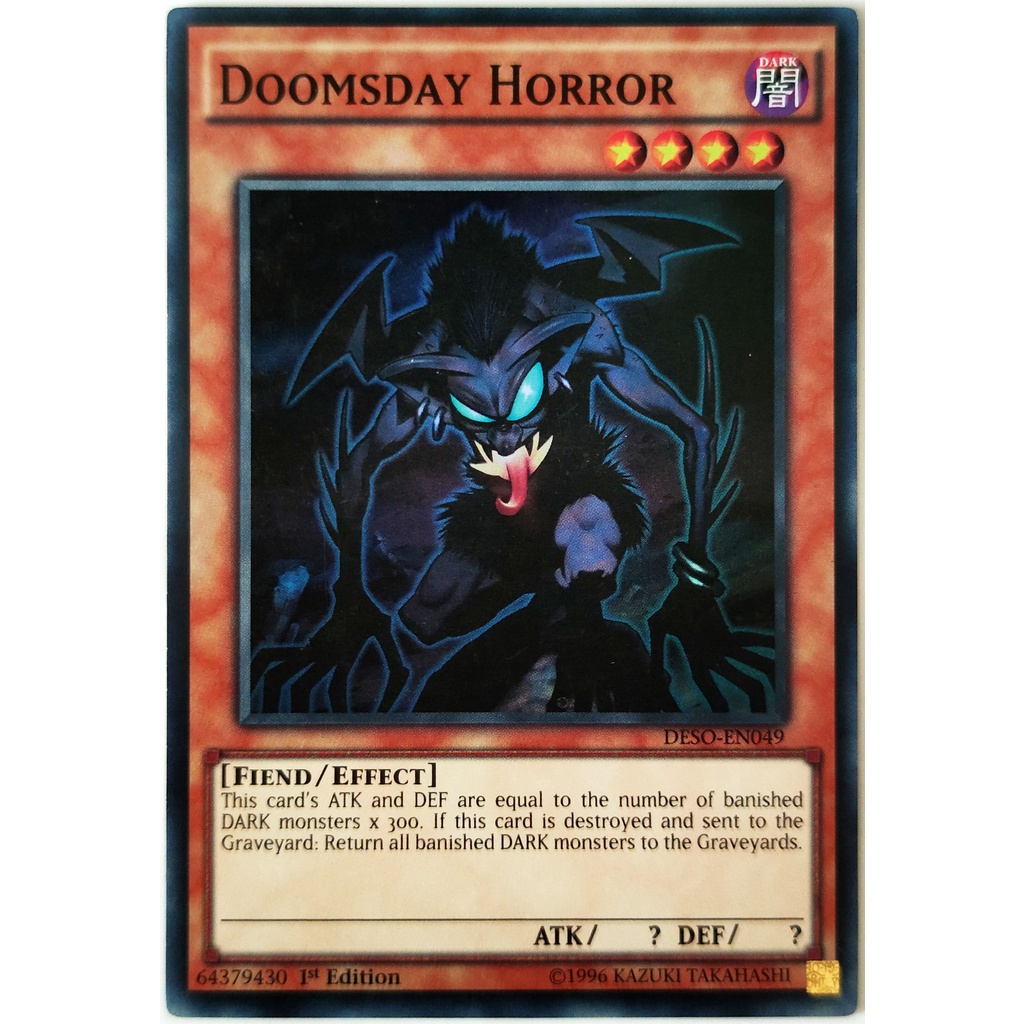 [Thẻ Yugioh] Doomsday Horror |EN| Super Rare