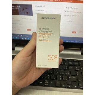 Kem chống nắng Mesoestetic Mineral Light 50+