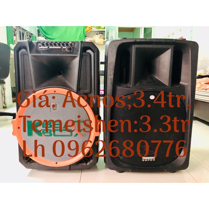 Loa kéo karaoke bass 40cm,micro hát nhẹ