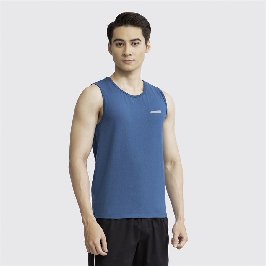 Áo tank top basic ARISTINO thiết kế 4 màu khỏe khoắn,  chất liệu  mềm nhẹ, thấm hút mồ hôi -  ATT003S3