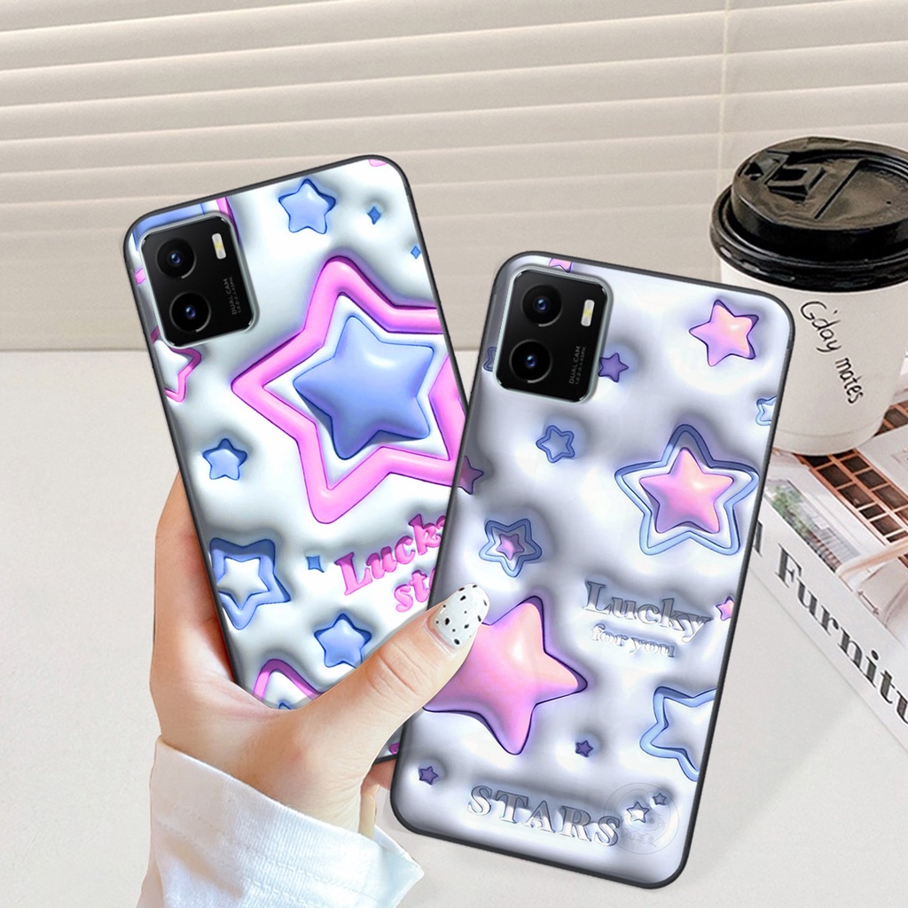 Ốp Vivo Y15s in phẳng hiệu ứng 3D giả nổi siêu thật, cực xinh, cá tính