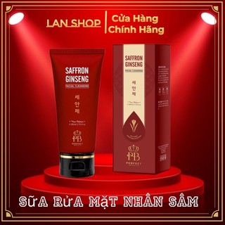 Sữa rửa mặt saffron nhân sâm pb 80ml