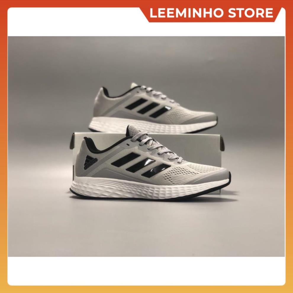 Giày Thể Thao Nam Nữ Adidas Duramo Bản Mới Nhất , Giầy Đế Êm Hàng SC Màu Xám Đen Hot Thời Trang Năng Động Leeminho shop