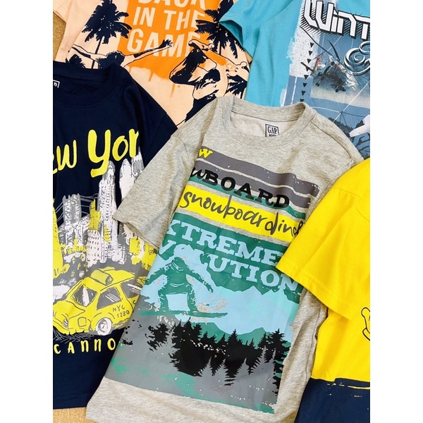 Áo cộc tay bé trai 25-60kg