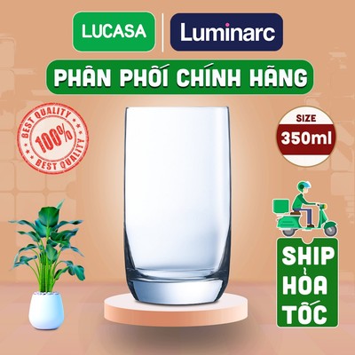 Ly Thủy Tinh Luminarc Vigne 350ml - Loại Cao L2104 | Phân Phối Chính Hãng