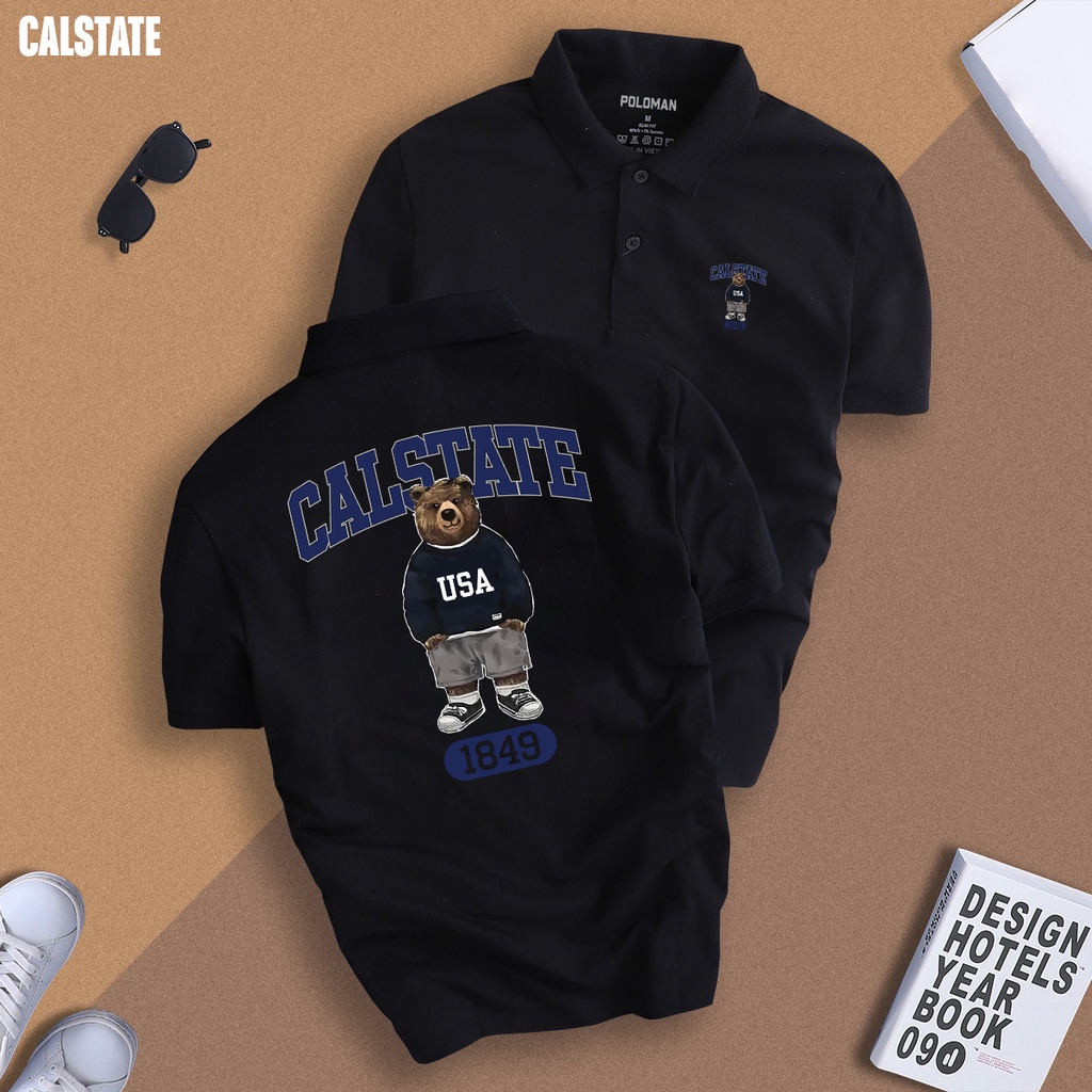 Áo Polo Nam Nữ CALSTATE Cao Cấp Chuẩn Form, Trẻ Trung, Thấm Hút, Thanh Lịch