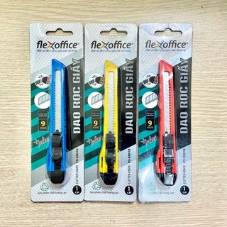 Dao rọc giấy Flexoffice FO-KN01 - 9mm
