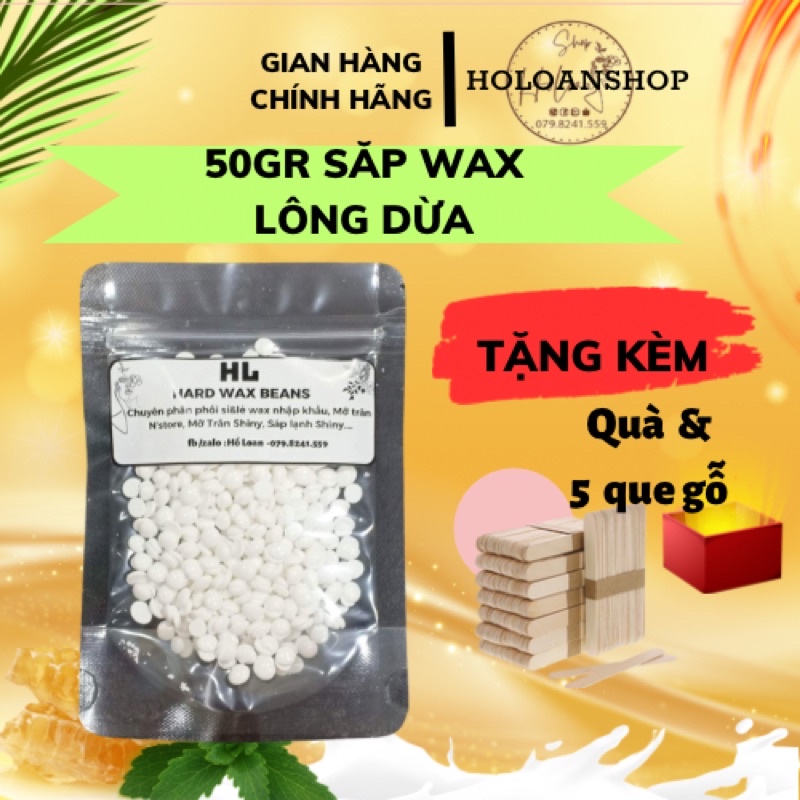 Sáp Siêu Bám Lông Coconut Hương Dừa, Sáp Dừa Siêu Bám Lông