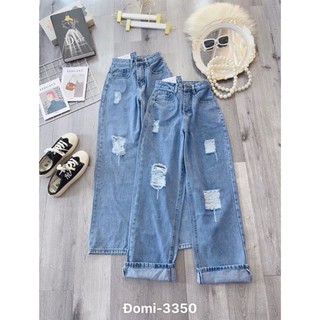 Quần ống suông lưng cao MS 3350